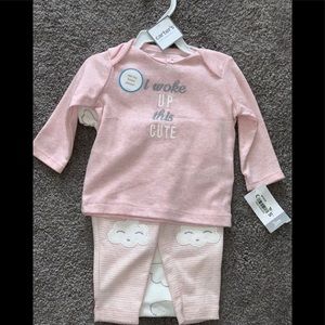 NWT Carter’s 3 piece set 3 months